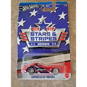 2023 Hot Wheels Stars & Stripes 1/5 2013 SRT VIPER Red, White & Blue